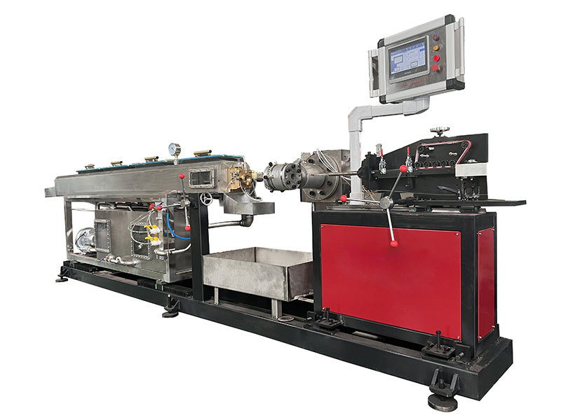 Inner flat emitter drip irrigation tape production line